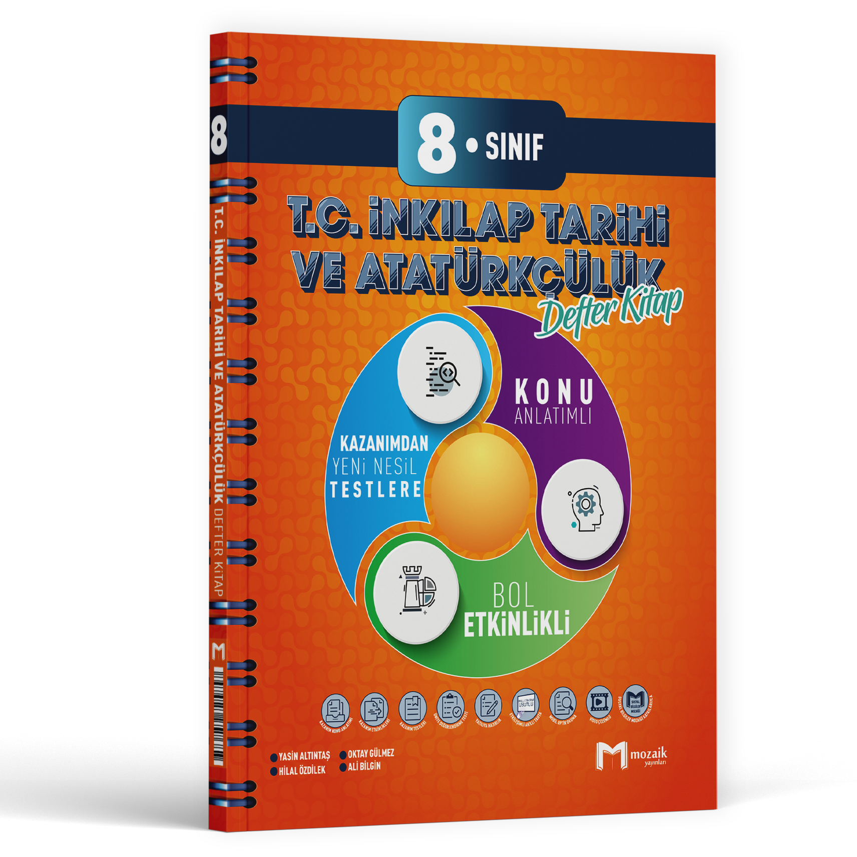 8.SINIF MOZAİK DEFTER İNKILAP TARİHİ - 2025-26